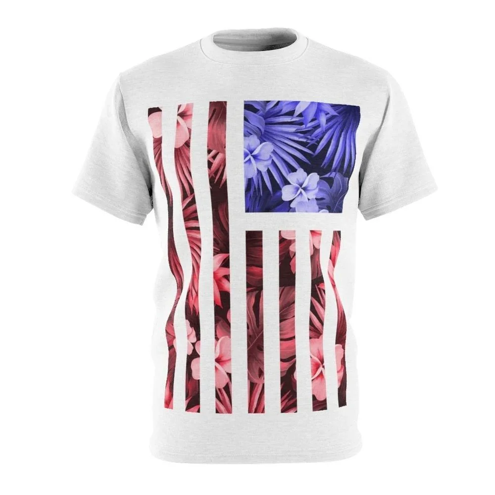 Aloha Americana Graphic Short Sleeve Tee - Picture 16 of 16